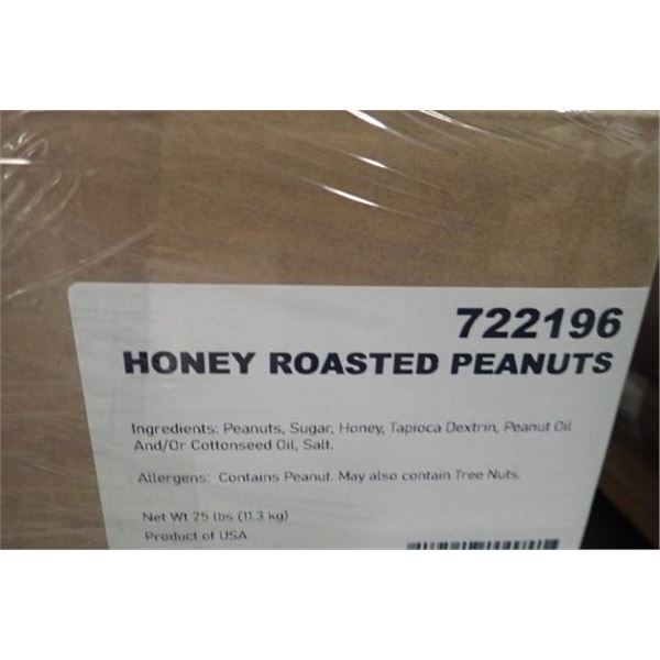 25LB HONEY ROASTED PEANUTS