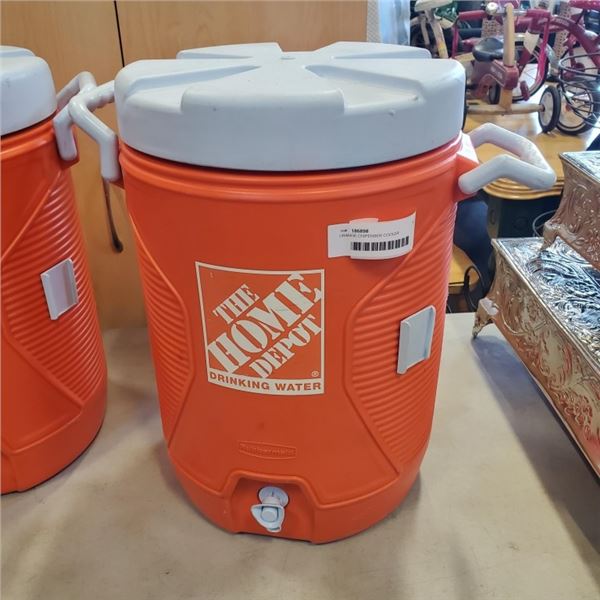 ORANGE DISPENSER COOLER