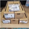 Image 1 : (5) NEW VIGO POP UP SINK DRAIN AND FAUCET ADAPTERS
