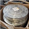 Image 2 : ASORTED VINTAGE MOVIE REEL TINS
