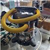 Image 1 : DEWALT STAINLESS 10L WET/DRY SHOP VAC TESTED WORKING WITH HOSE AND ACESSORIES WHEELS INSIDE