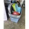 Image 1 : LOT OF PLASTIC TOTES