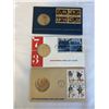 Image 1 : 1972, 1973, 1975 MINT US BICENTENNIAL COIN SETS WITH STAMP AND ORIGINAL PACKAGING