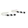 Image 1 : 10KT WHITE GOLD NATURAL AMETHYSTS (0.55CT) EARRING, W/A $380.00. AMETHYSTS IS THE BIRTHSTONE FOR FEB