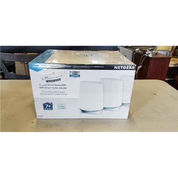 NEW NETGEARORBI ROBUST SMART HOME WIFI, RBK753S