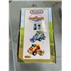 Image 3 : 4 PREXTEX CARTOON POLICE AND RACE CAR SETS