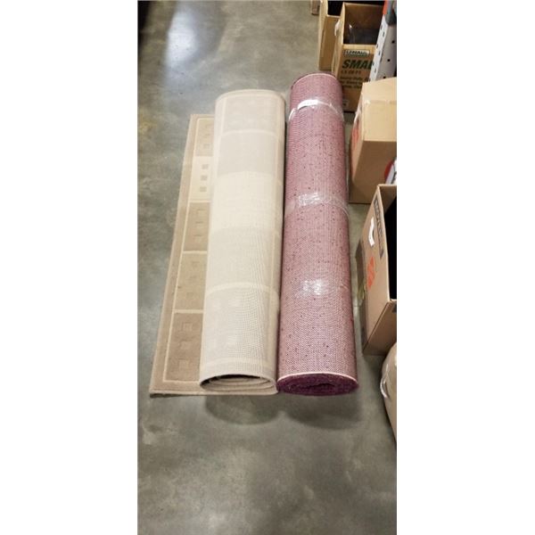 2 4FT X 7FT AREA CARPETS