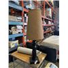Image 1 : CARVED WOOD TABLE LAMP