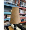 Image 3 : CARVED WOOD TABLE LAMP