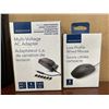 Image 2 : INSIGNIA MOUSE, AC ADAPTER, LAPTOP STAND AND CASE