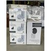 Image 1 : 6 WASSERSTEIN AC OUTLET MOUNTS - 3 FOR GOOGLE NEST MINI AND 3 FOR ECHO DOT