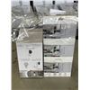 Image 2 : 6 WASSERSTEIN AC OUTLET MOUNTS - 3 FOR GOOGLE NEST MINI AND 3 FOR ECHO DOT