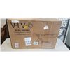 Image 1 : VIVO 26 INCH VINTAGE BROWN AND BLACK COMPACT DESK RISER