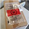 Image 2 : NEW CASE OF 1000 6 INCH X 9 INCH BIOHAZARD ZIPLOC BAGS, 2 MIL