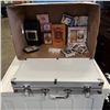 Image 1 : CASED POKER SET, CARDS, SHUFFLER ETC