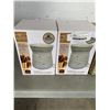 Image 3 : (2) ELECTRIC WAX AND OIL WARMERS AND MARGARITA GLASSES