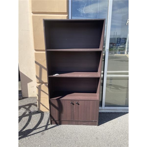 BOOKSHELF WITH CUPBOARD
