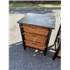 Image 2 : 2 WICKER ORGANIZER CABINETS