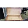 Image 2 : VINTAGE SHIPPING TRUNK