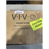 Image 2 : VIVO BLACK ELECTRIC FLIP DOWN CEILING TV MOUNT