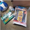 Image 2 : LOT OF PAW PAWTROL VEHICLES, BACKDROP, PARTY DOOR POSTER F AND BUTTON ON POM POMS