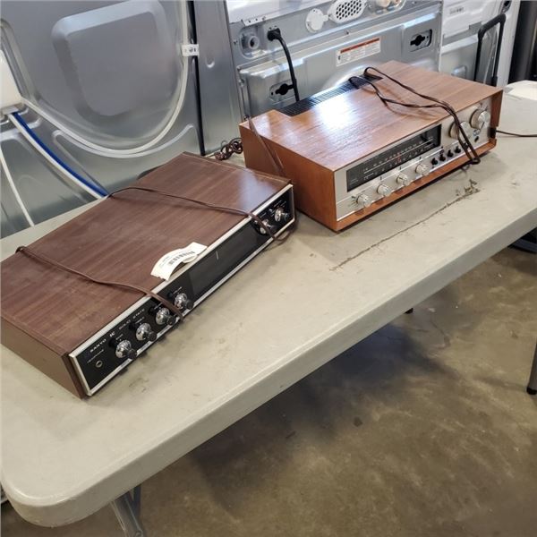 SANYO IC SOLID STATE MODEL DC-R12P AND SOUND MULTIPLEX RECEIVER