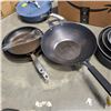 Image 3 : LOT OF NINJA PANS, TRAMONTINA SAUCE PAN, OXO WOK AND PANS 10PC TOTAL