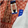 Image 2 : LOT OF NEW SIZE LARGE AND XL LADIES SUMMER CLOTHING 8 PIECES 6 LARGE AND 2XL RETAIL $160