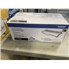Image 2 : DVD PLAYER WITH REMOTE AND TRAY OF DVDS, NEW BROTHER TONER