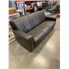 Image 1 : BROWN LEATHER NATUZZI SOFA