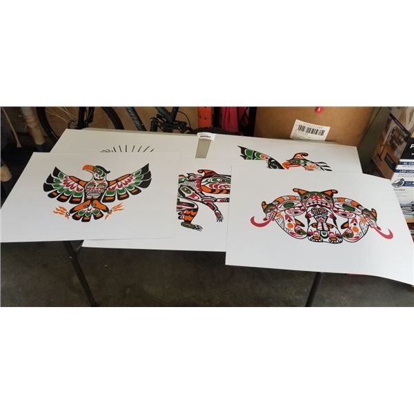 (5) PRINTS BY JOHN NELSON