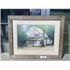 Image 1 : SALMON VALLEY GENERAL STORE WATER COLOR PAINTING