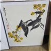 Image 3 : RAYMOND CHOW SKETCHING AND SILKSCREEN IN FRAME