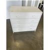Image 1 : SMALL WHITE 4 DRAWER DRESSER