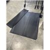 Image 2 : (2) RUBBER FLOOR MAT 3' X 4' AND (2) 4' X 1'