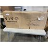 Image 1 : VIVO 42 INCH WHITE DESK RISER
