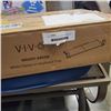 Image 2 : NEW VIVO DESK ACCESSORY WORKSPACE KIT, INCLUDING CASTORS, AND DRAWER, CABLE MANAGEMENT, AND VIVO KEY