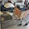 Image 1 : LOT OF STAINLESS SERVING TRAY LIDS AND MORE