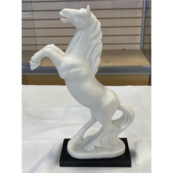 NEW WHITE HORSE MARBLE FIGURE