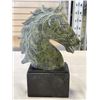 Image 2 : NEW GREEN HORSE MARBLE FIGURE