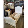 Image 2 : SINGLE SIZE WHITE STANLEY FURNITURE BEDFRAME