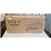 Image 1 : VIVO 36 INCH WHITE DESK RISER