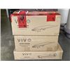 Image 2 : 2 VIVO POLE MOUNT TILTING KEYBOARD TRAYS, AND UNDER DESK CLAMP ON DRAWER