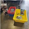 Image 1 : LOT OF ORGANIZER BINS AND FUNKO POPS