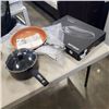 Image 1 : ASSORTED NEW AND USED POTS AND NON STICK PANS