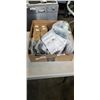 Image 1 : NEW AMAZON OVERSTOCK, INCLDING 7 TOOTHPASTE DISPENSER, 3 SINK CADDY 2 PACKS, 16 NEW KIDS CHOPSTICK S