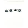 Image 1 : STERLING SILVER NATURAL BLUE TOPAZ (2.62CT) WITH CZ (0.25CT) EARRING, W/A $420.00. BLUE TOPAZ IS THE