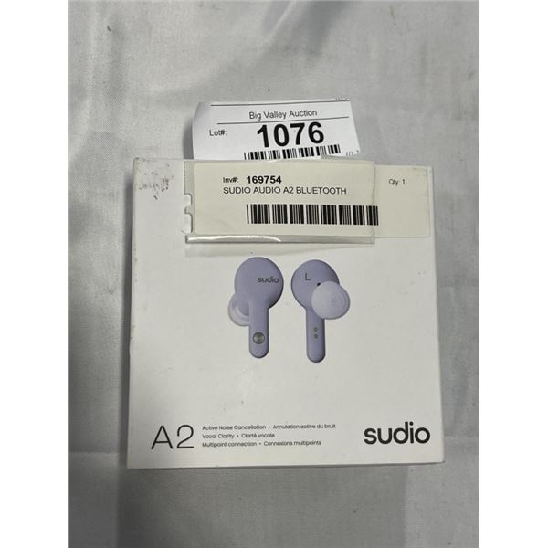 SUDIO AUDIO A2 BLUETOOTH HEADPHONES - RETAIL $69