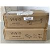 Image 3 : NEW VIVO DESK ACCESSORY WORKSPACE KIT, INCLUDING CASTORS, AND DRAWER, CABLE MANAGEMENT, AND VIVO KEY