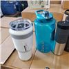 Image 2 : LOT OF KAMBUKKA AND REDUCE METAL TRAVEL BOTTLES WITH ZULU WATER BOTTLES